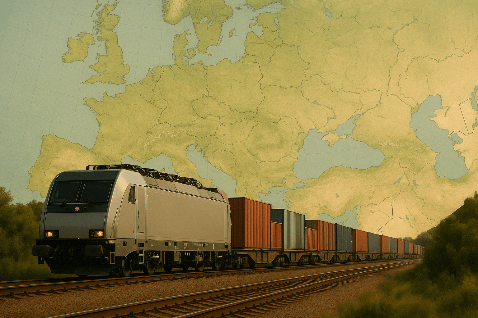 Transport Kolejowy Kontenerowy FCL i LCL – Import/Eksport w Europie i Azji